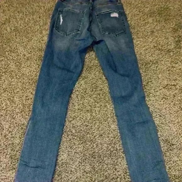 Aeropostale high rise distressed skinny jeans - Picture 2 of 5